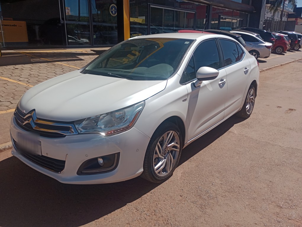 CITROEN C4 LOUNGE 1.6 EXCLUSIVE 16V TURBO GASOLINA 4P AUTOMATICO