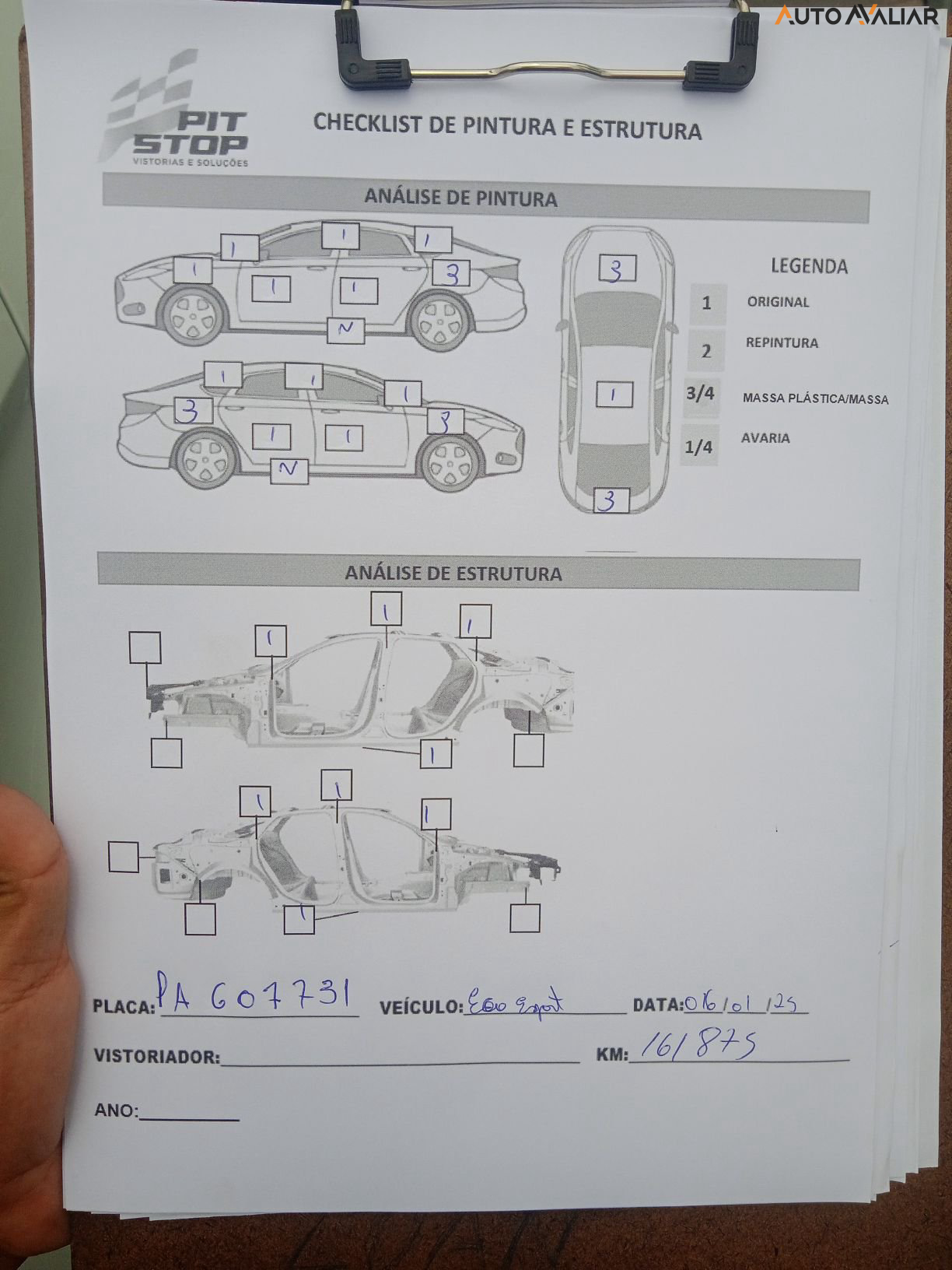 FORD ECOSPORT 2.0 FREESTYLE 16V FLEX 4P POWERSHIFT