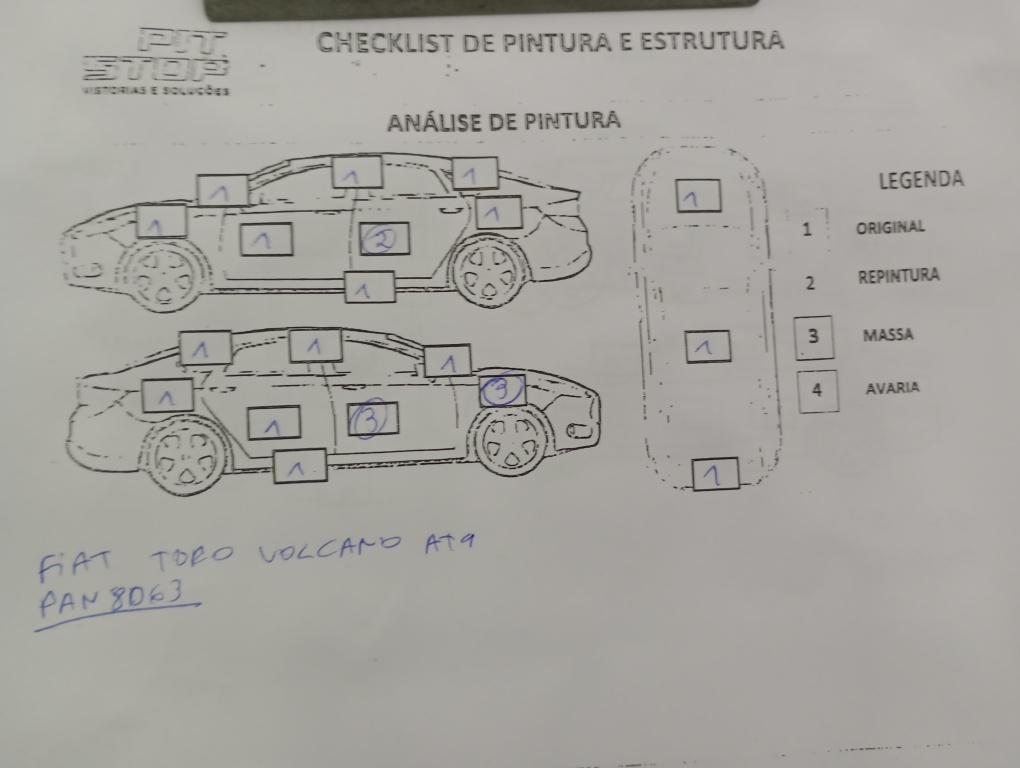 FIAT TORO 2.0 16V TURBO DIESEL VOLCANO 4WD AT9