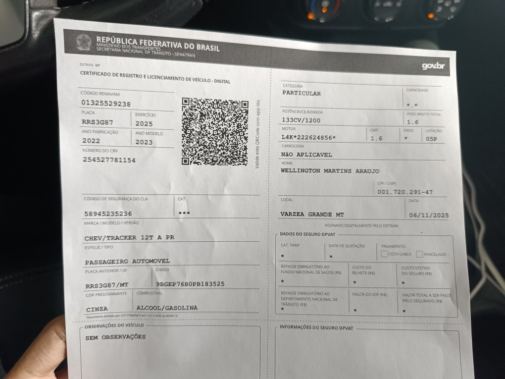 CHEVROLET TRACKER 1.2 TURBO FLEX PREMIER AUTOMATICO