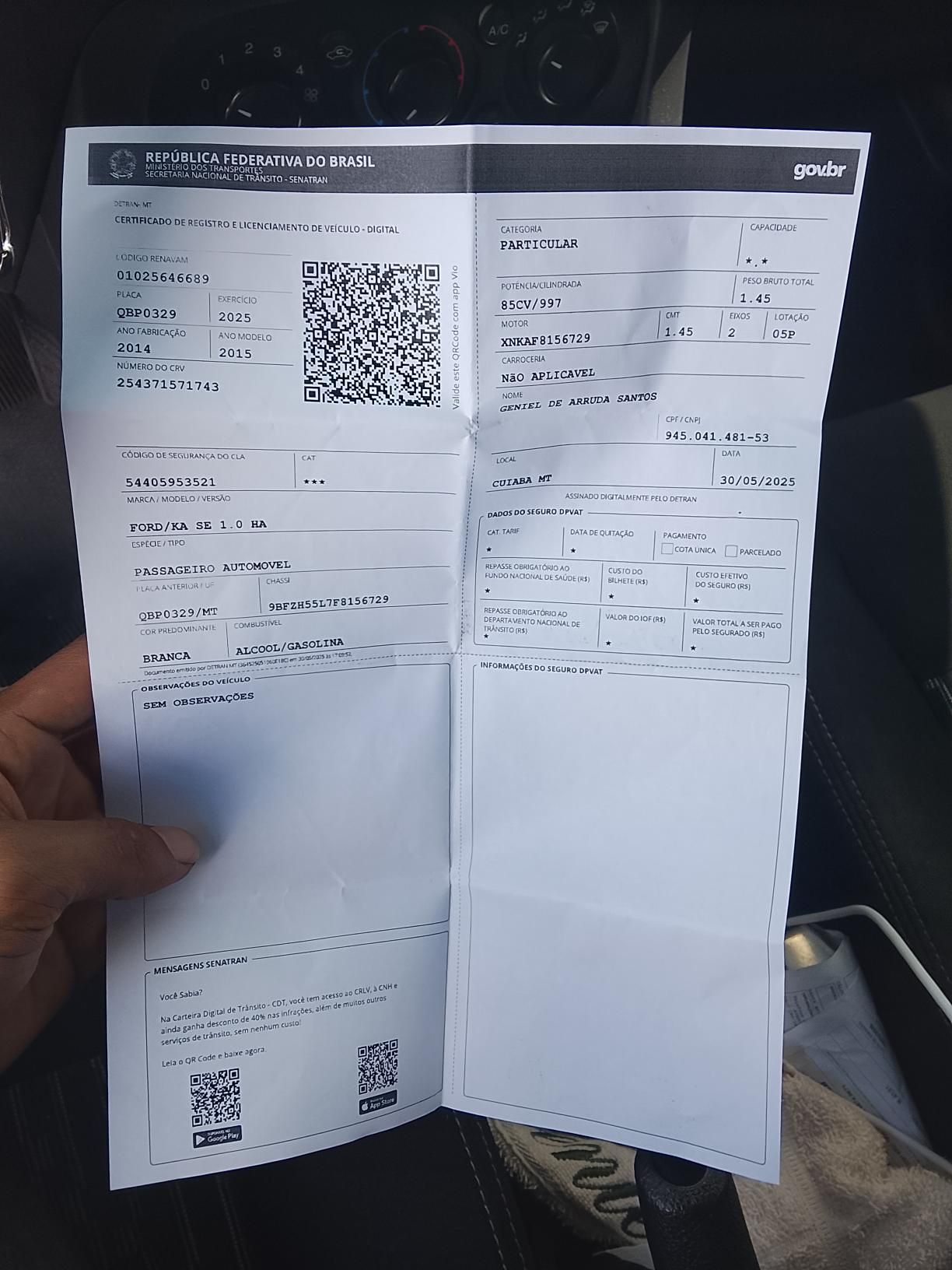 FORD KA 1.0 SE / SE PLUS TI-VCT FLEX 