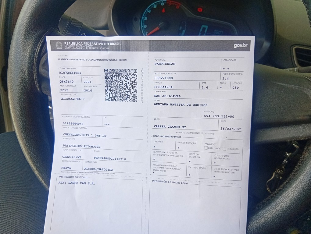 CHEVROLET ONIX 1.0 MPFI LS 8V FLEX 4P MANUAL