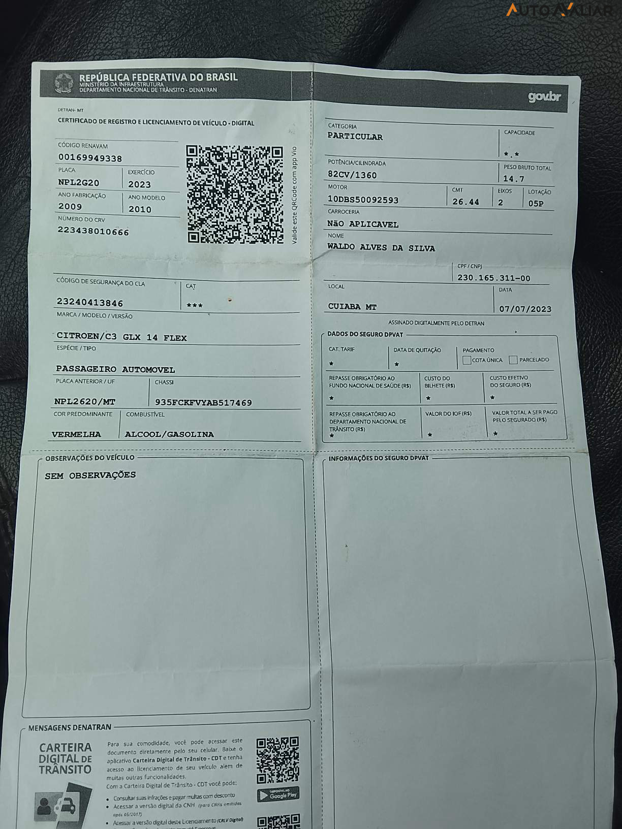 CITROEN C3 1.4 I GLX 8V FLEX 4P MANUAL