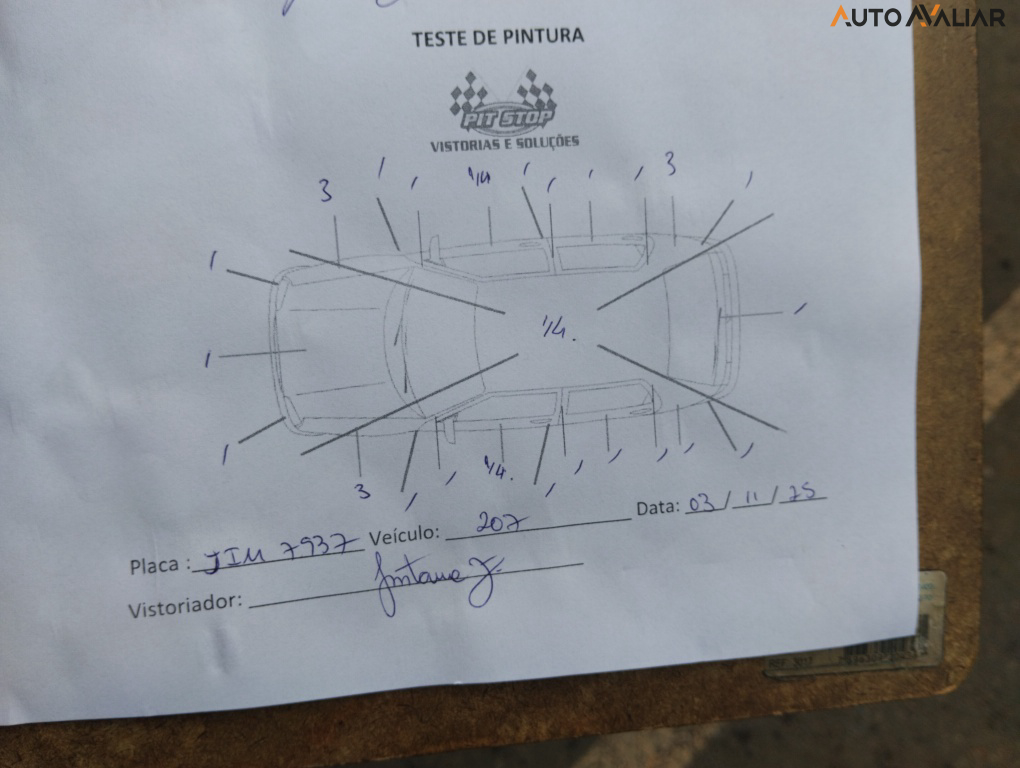 PEUGEOT 207 1.6 XS 16V FLEX 4P MANUAL