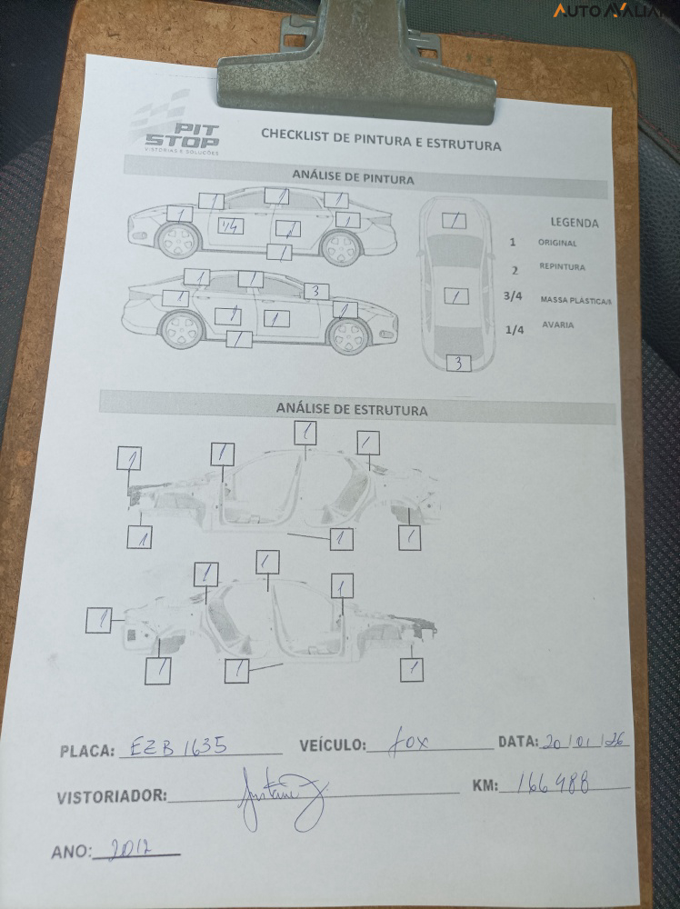 VOLKSWAGEN FOX 1.6 MI PRIME 8V FLEX 4P AUTOMATIZADO
