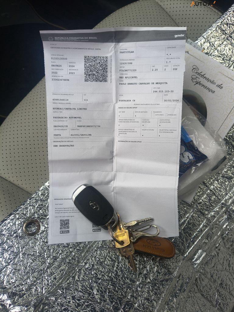 HYUNDAI CRETA 1.0 TGDI FLEX LIMITED AUTOM&Aacute;TICO