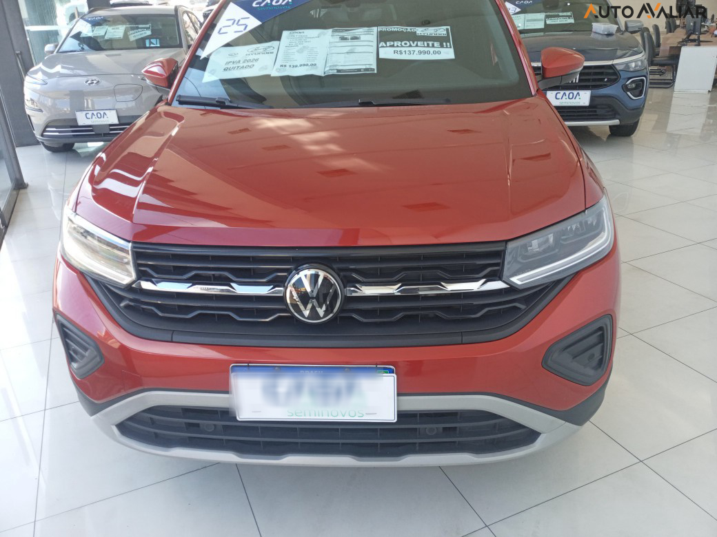 VOLKSWAGEN T-CROSS 1.0 200 TSI TOTAL FLEX COMFORTLINE AUTOM&Aacute;TICO