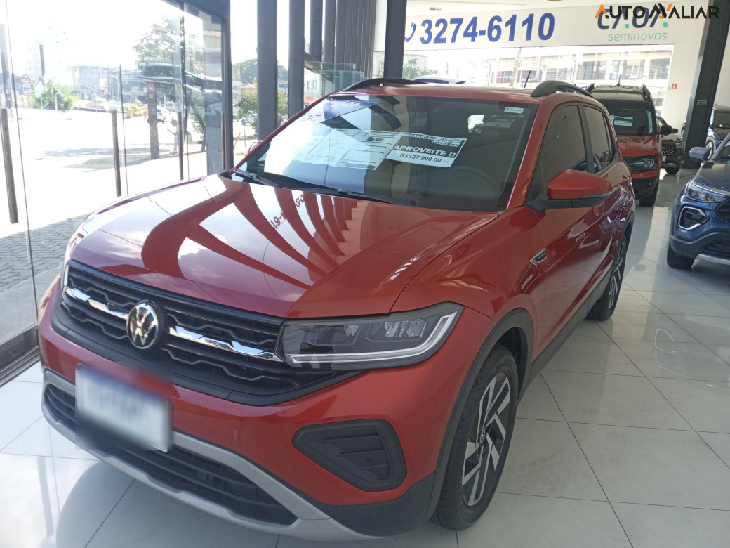 VOLKSWAGEN T-CROSS 1.0 200 TSI TOTAL FLEX COMFORTLINE AUTOM&Aacute;TICO