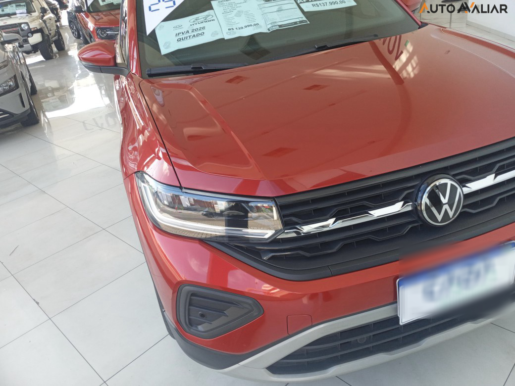 VOLKSWAGEN T-CROSS 1.0 200 TSI TOTAL FLEX COMFORTLINE AUTOM&Aacute;TICO