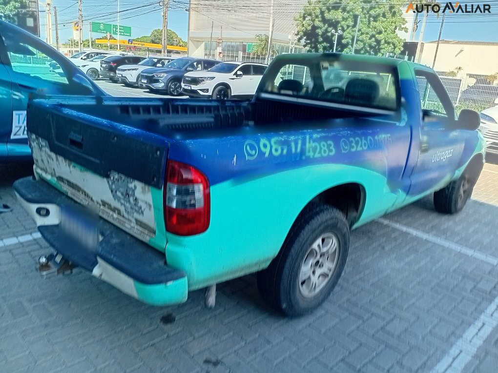 CHEVROLET S10 2.4 MPFI ADVANTAGE 4X2 CS 8V FLEX 2P MANUAL