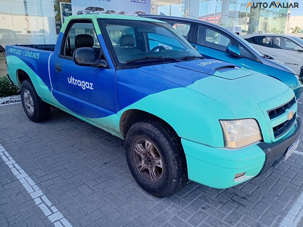 CHEVROLET S10 2.4 MPFI ADVANTAGE 4X2 CS 8V FLEX 2P MANUAL