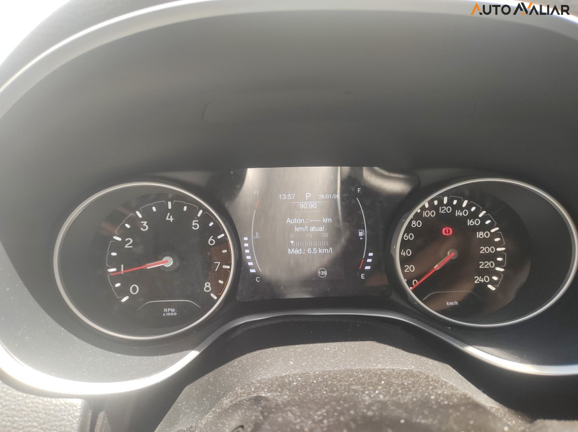 JEEP COMPASS 2.0 16V FLEX LONGITUDE AUTOMATICO