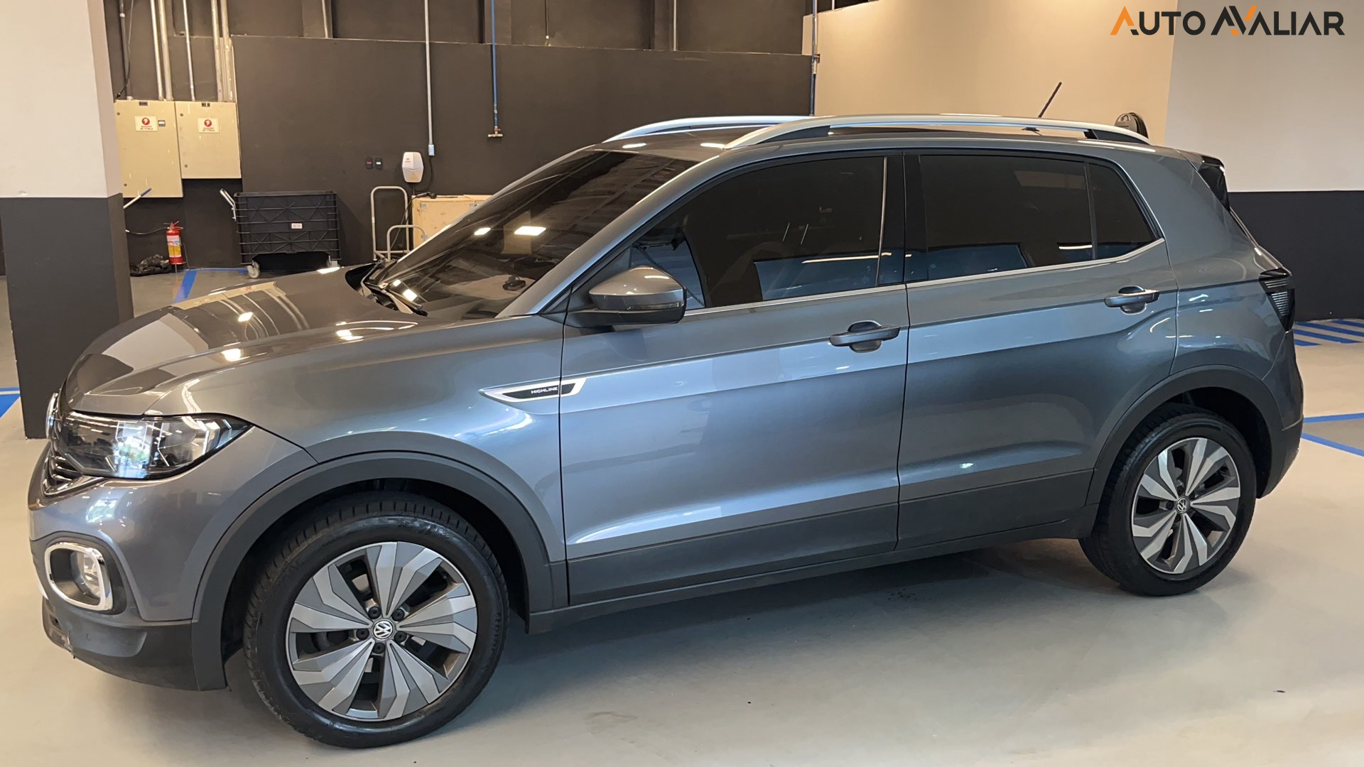 VOLKSWAGEN T-CROSS 1.4 250 TSI TOTAL FLEX HIGHLINE AUTOMATICO