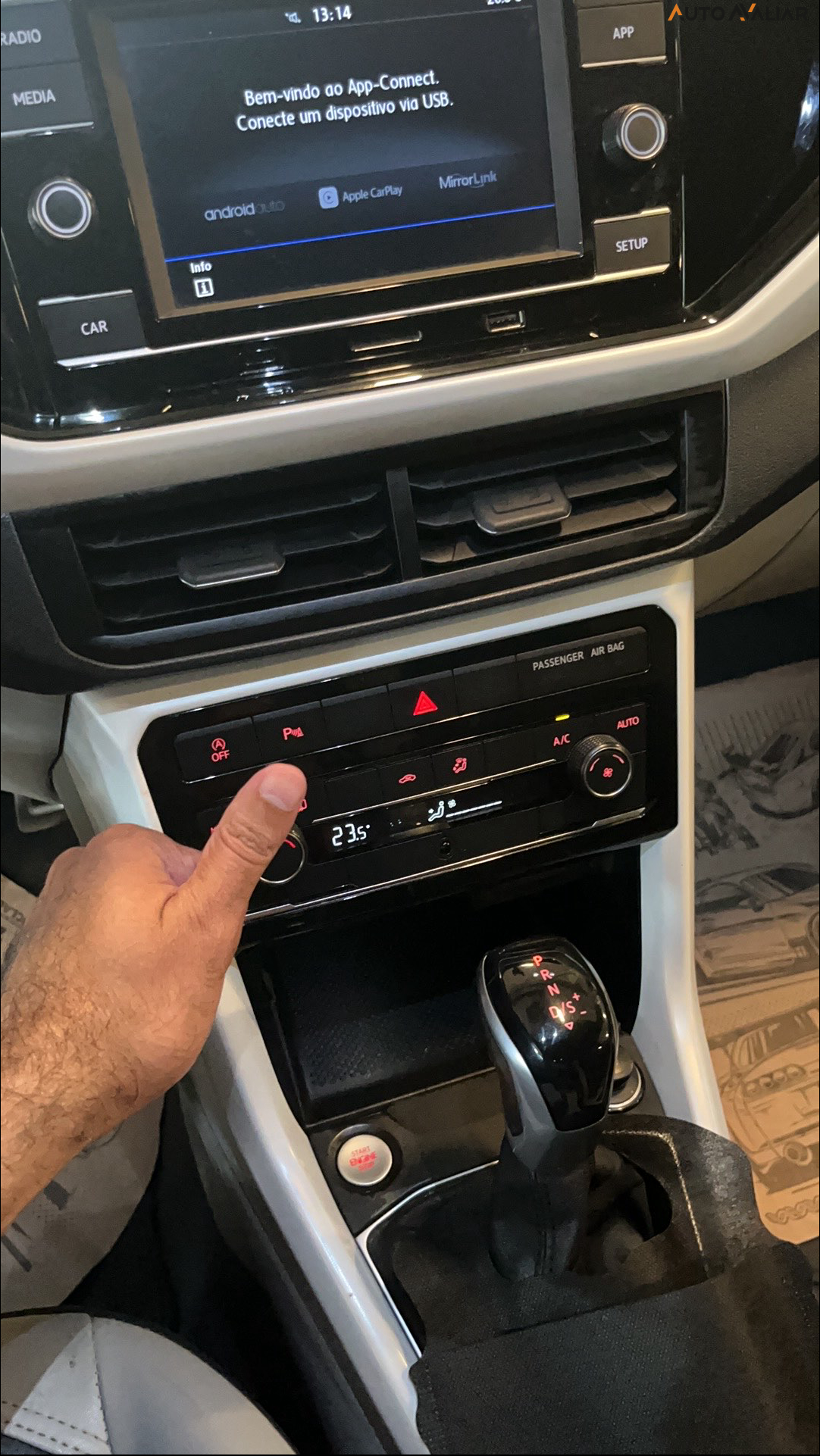 VOLKSWAGEN T-CROSS 1.4 250 TSI TOTAL FLEX HIGHLINE AUTOMATICO