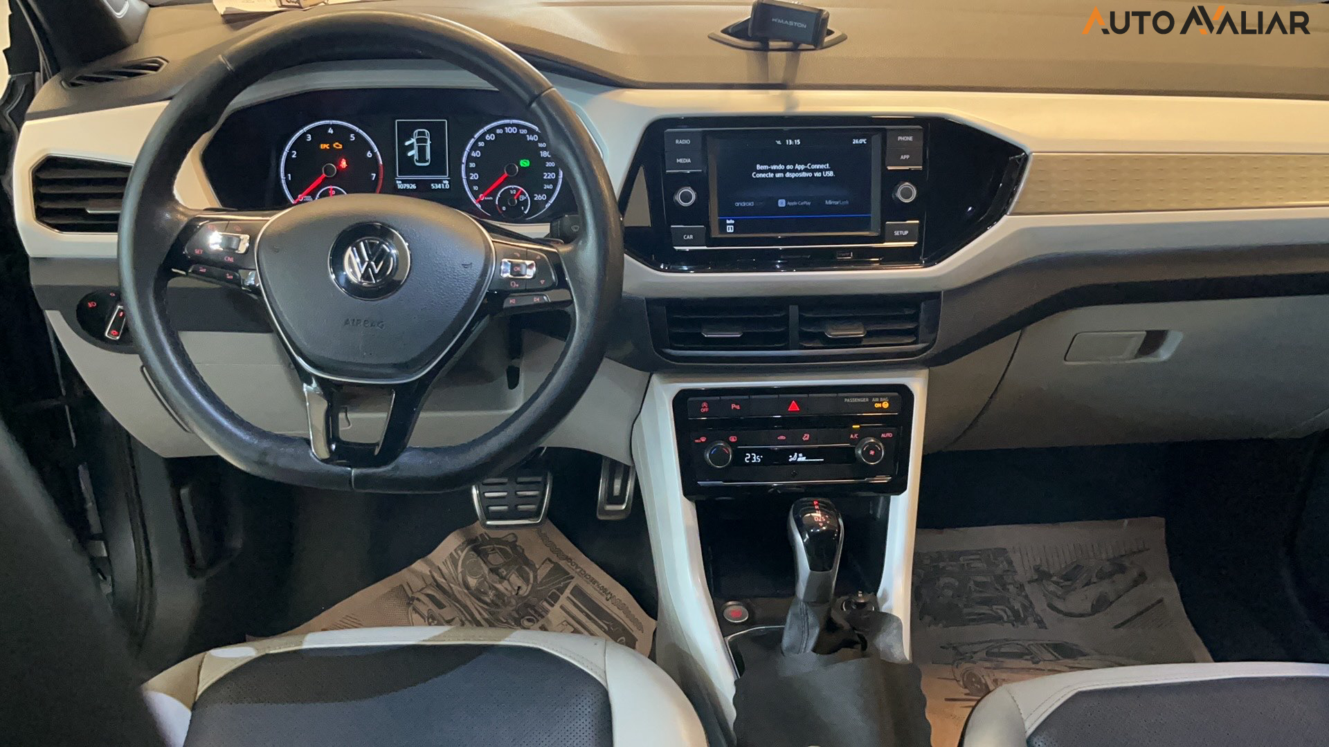 VOLKSWAGEN T-CROSS 1.4 250 TSI TOTAL FLEX HIGHLINE AUTOMATICO