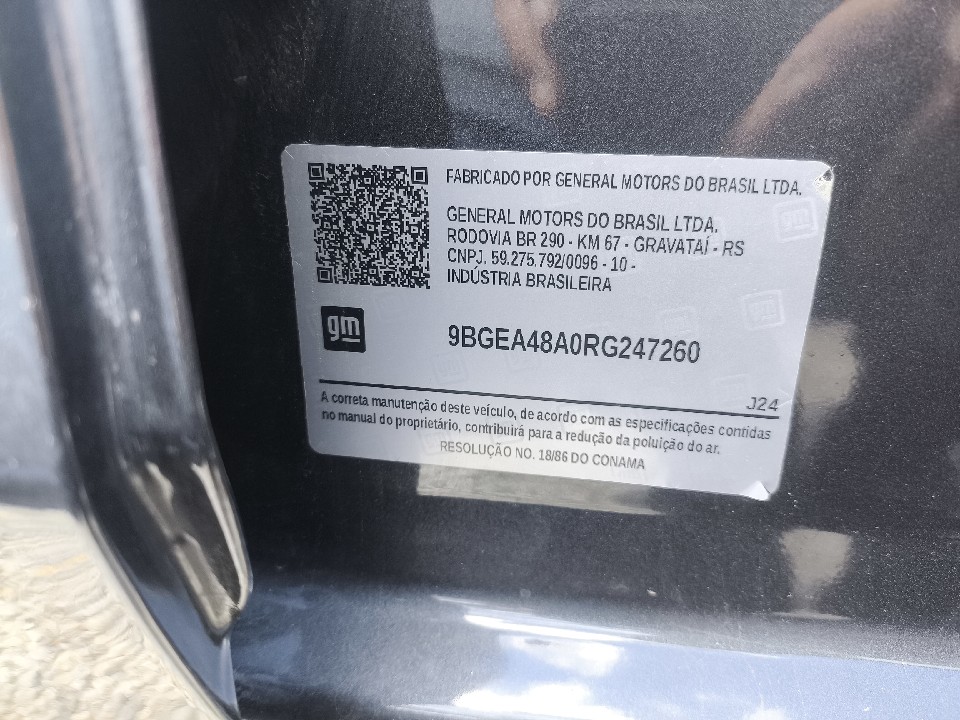 CHEVROLET ONIX 1.0 FLEX MANUAL