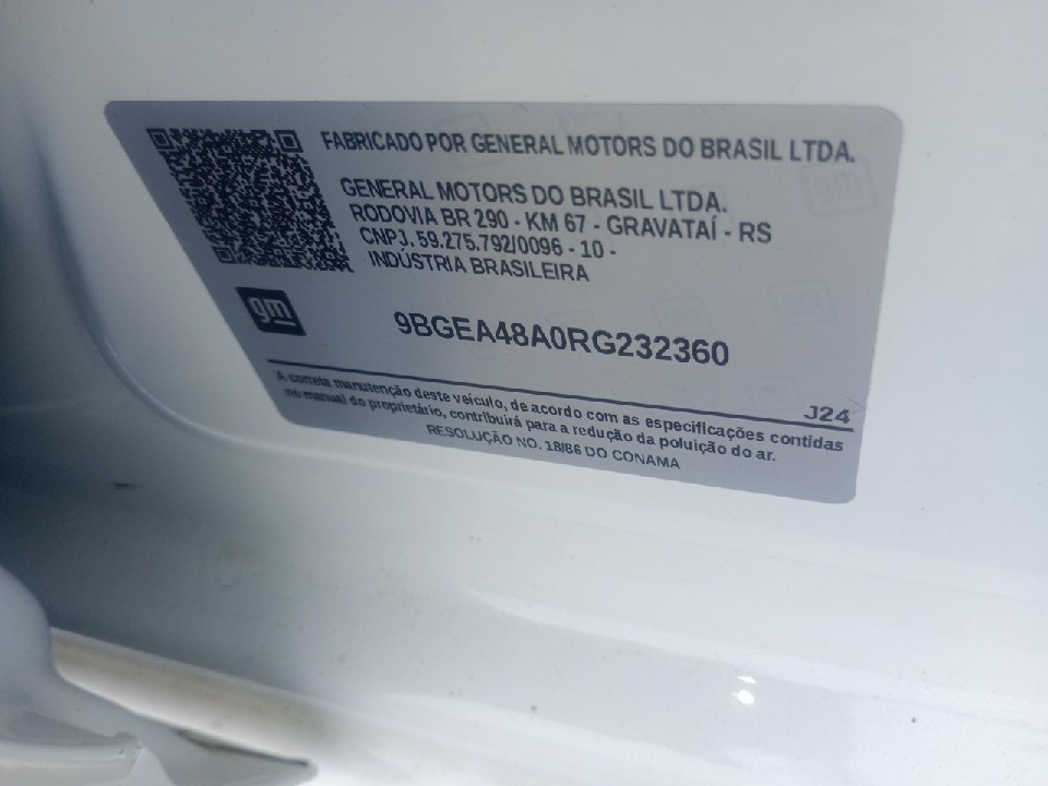 CHEVROLET ONIX 1.0 FLEX MANUAL