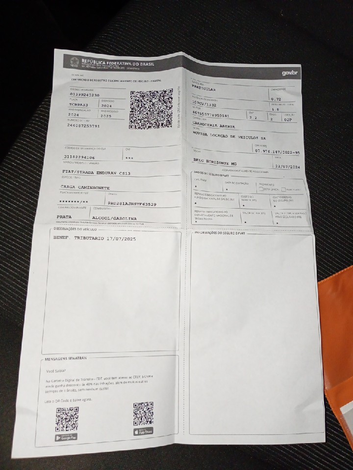 FIAT STRADA ENDURANCE 1.3 FLEX 8V CS PLUS