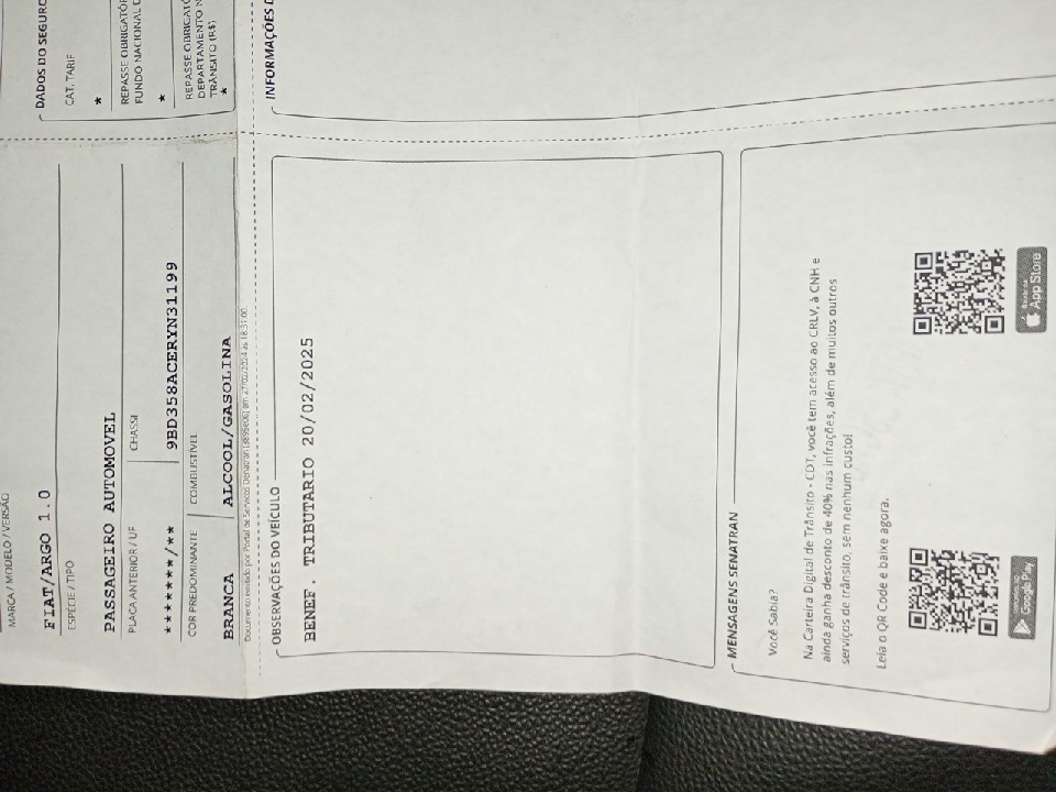 FIAT ARGO 1.0 FIREFLY FLEX