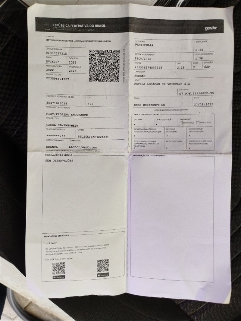 FIAT FIORINO 1.4 MPI FURGAO 8V FLEX 2P MANUAL