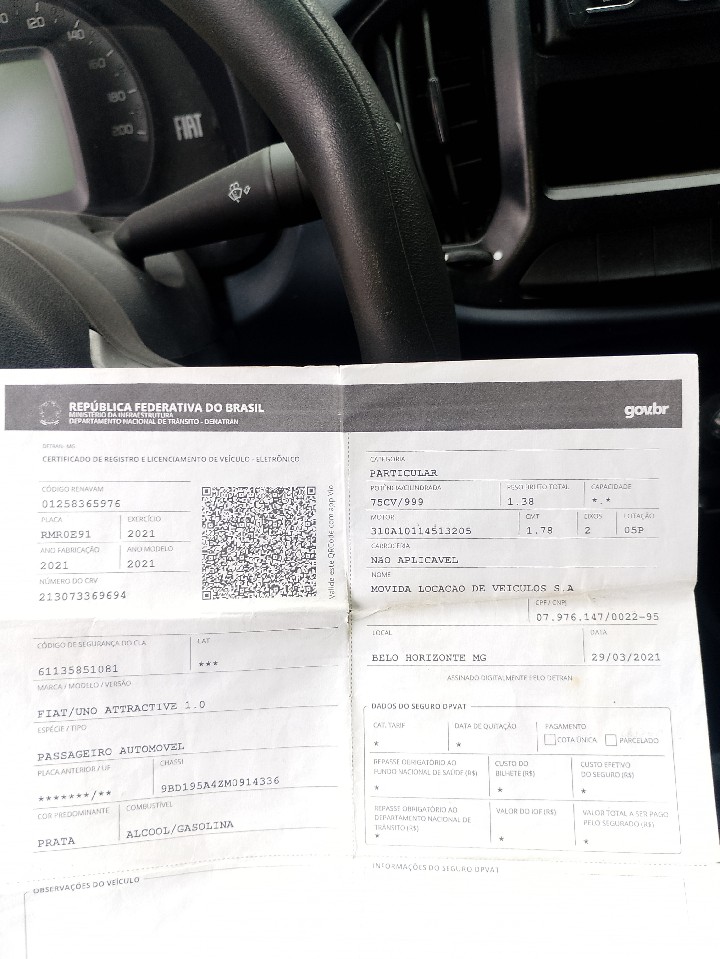 FIAT UNO 1.0 FIRE FLEX ATTRACTIVE MANUAL