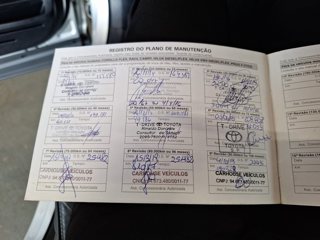 TOYOTA RAV4 2.0 4X4 16V GASOLINA 4P AUTOMATICO