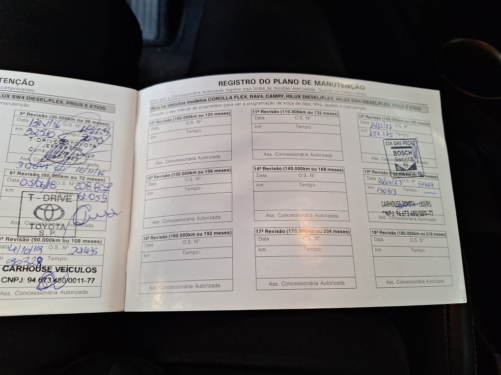 TOYOTA RAV4 2.0 4X4 16V GASOLINA 4P AUTOMATICO