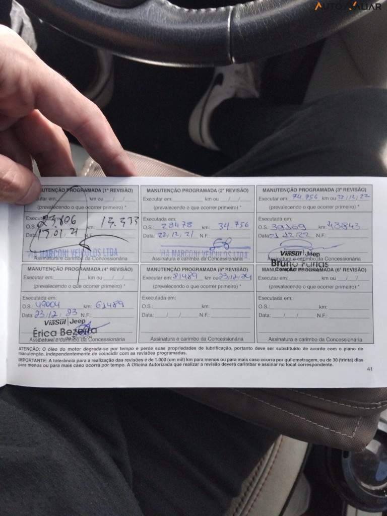 JEEP COMPASS 2.0 16V DIESEL LIMITED 4X4 AUTOMATICO